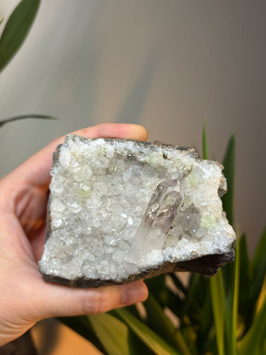 Amethyst in Quartz