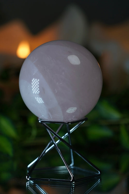 Rose Quartz Sphere (55mm)