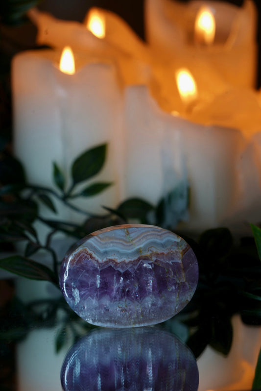 Amethyst x Blue Lace Galet