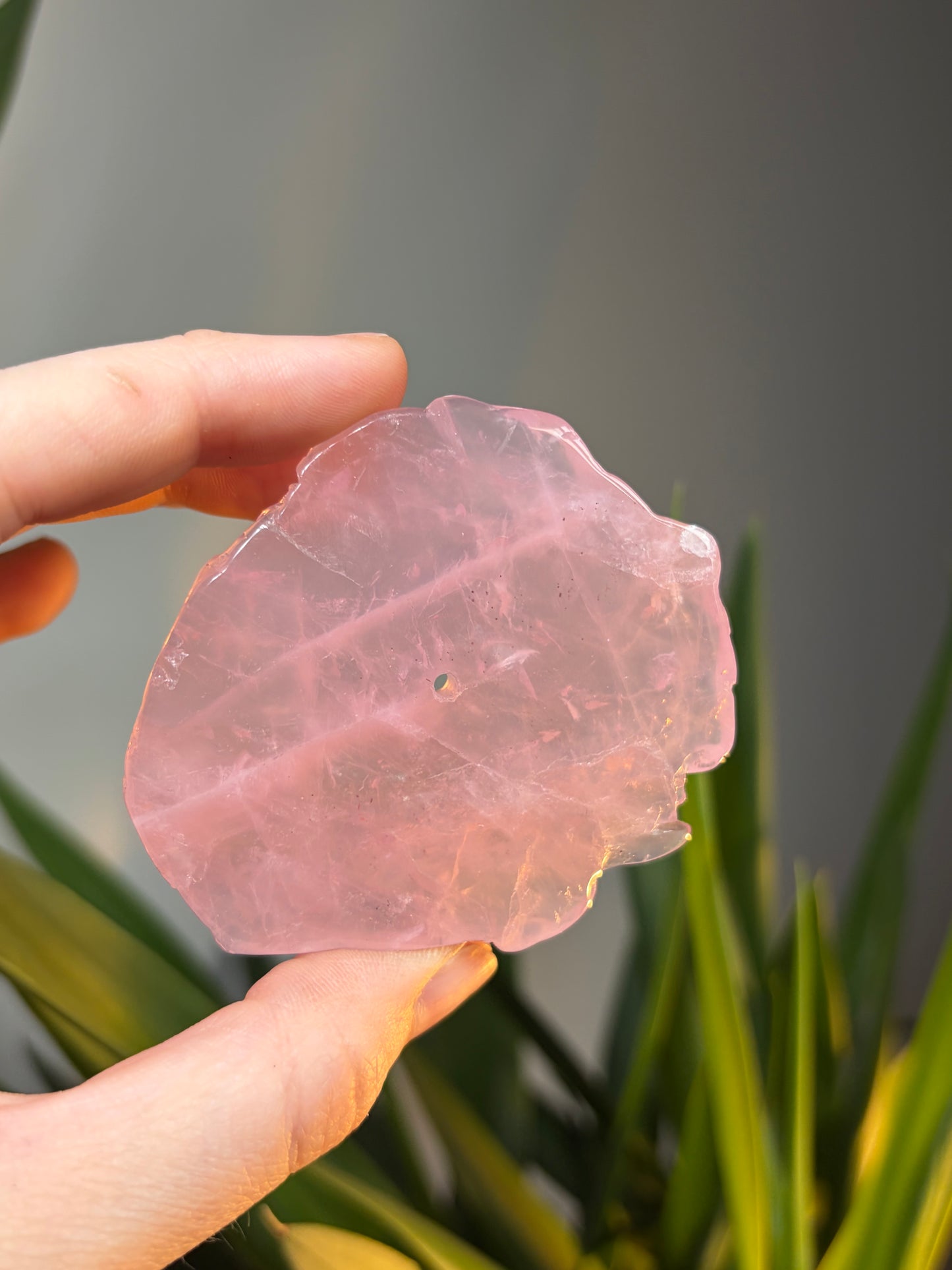 Rose Quartz Incense Holder