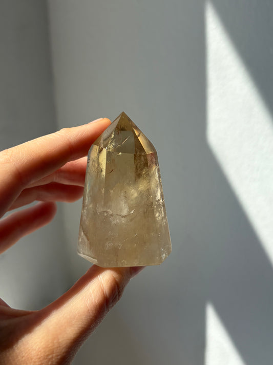 *rare* Natural Citrine Tower