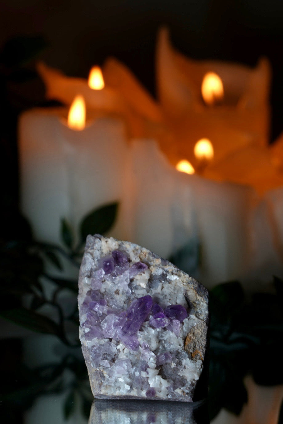Amethyst Defined Points in Matrix
