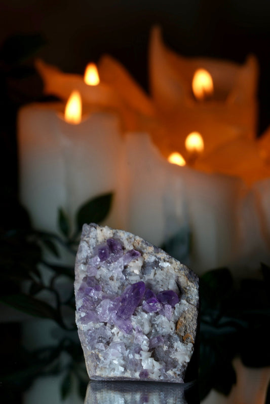 Amethyst Defined Points in Matrix