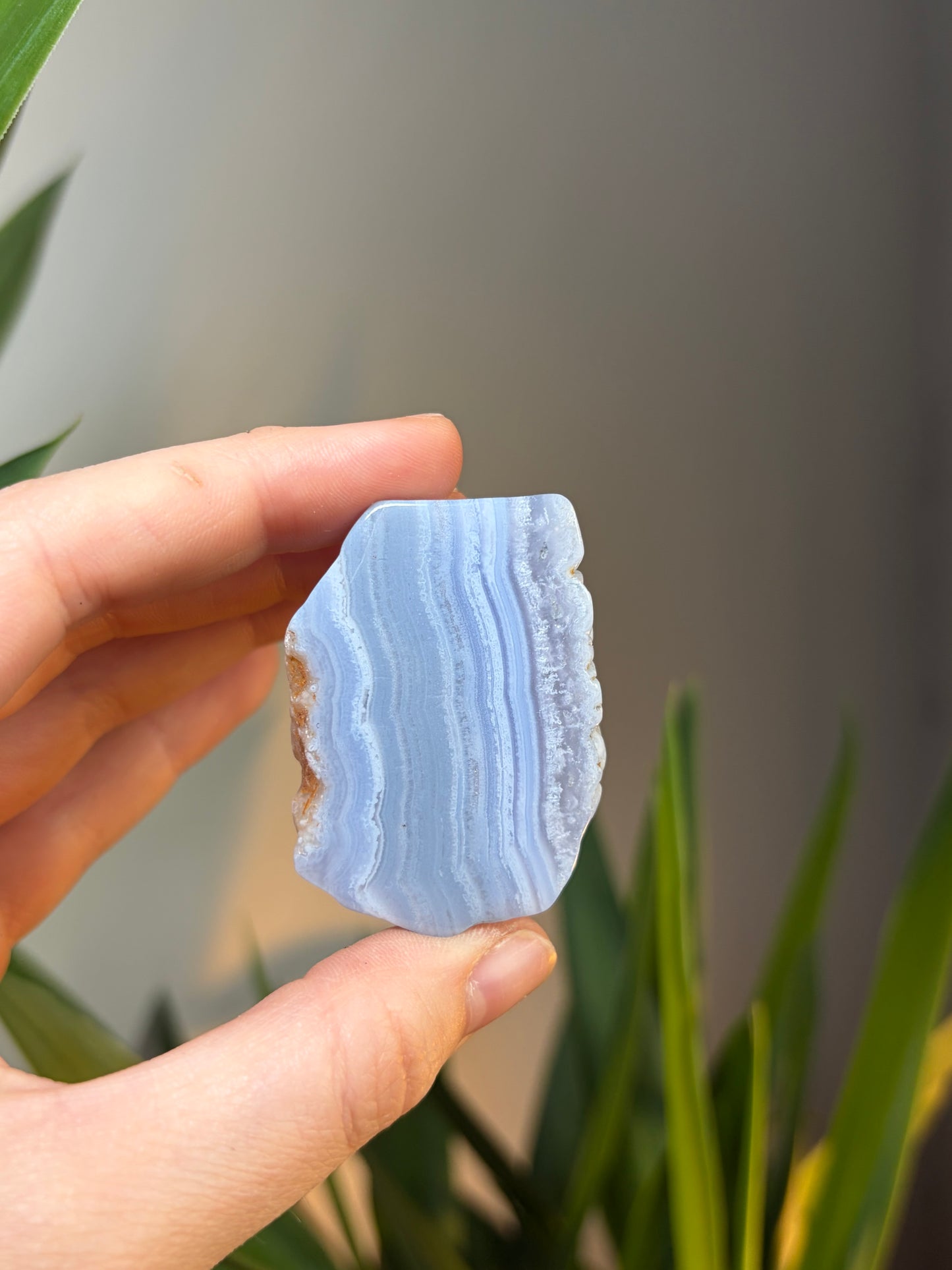 Blue Lace Agate Slab