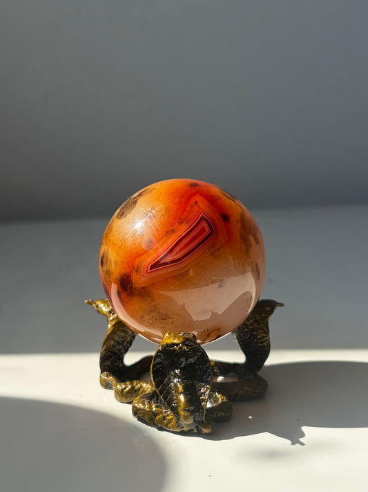 40mm Fire Agate Sphere