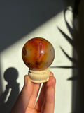 40mm Red Agate Sphere