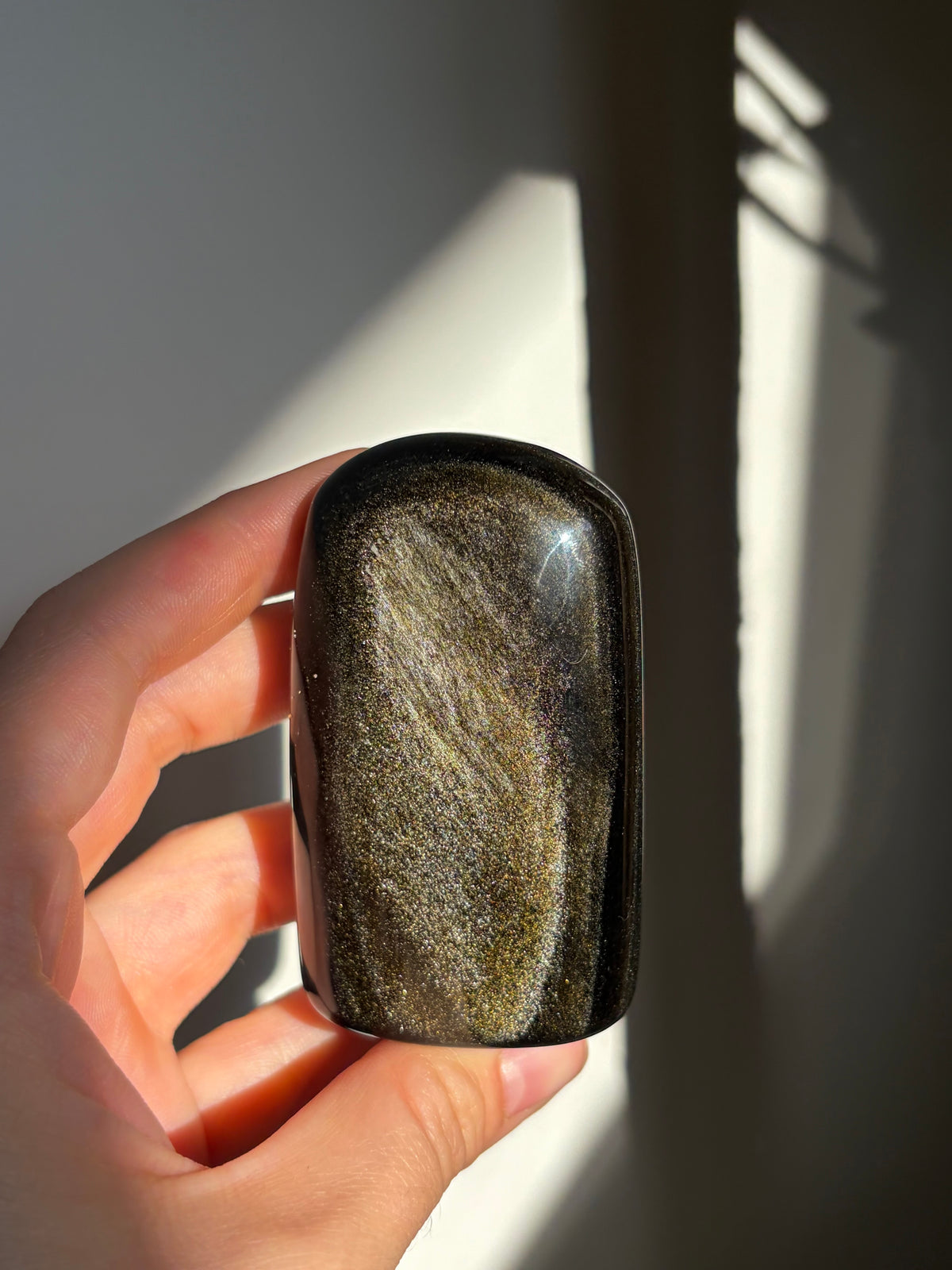Golden Sheen Obsidian