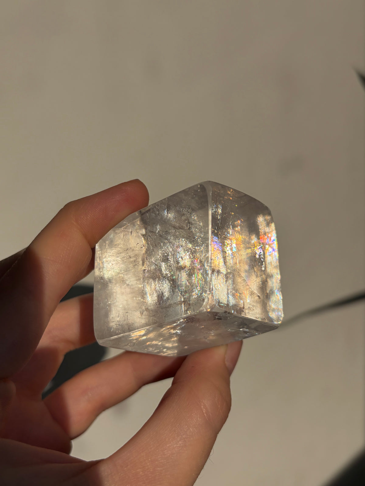 Cubic Calcite Polished