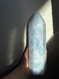 2kg Blue Calcite Tower