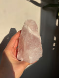 Rose Quartz Cut Base Mountain