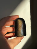 Golden and Rose Sheen Obsidian