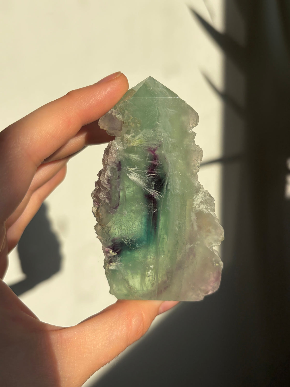 Fluorite Feathered Tower