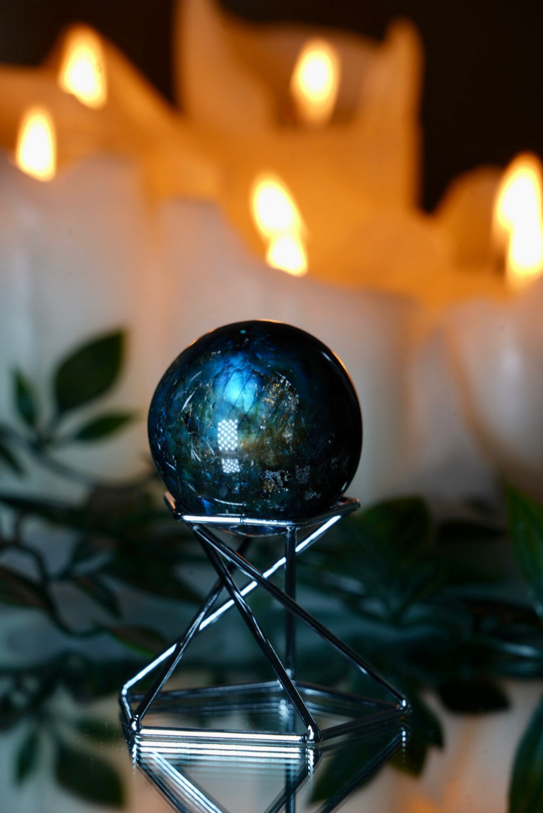 Labradorite Sphere 40mm