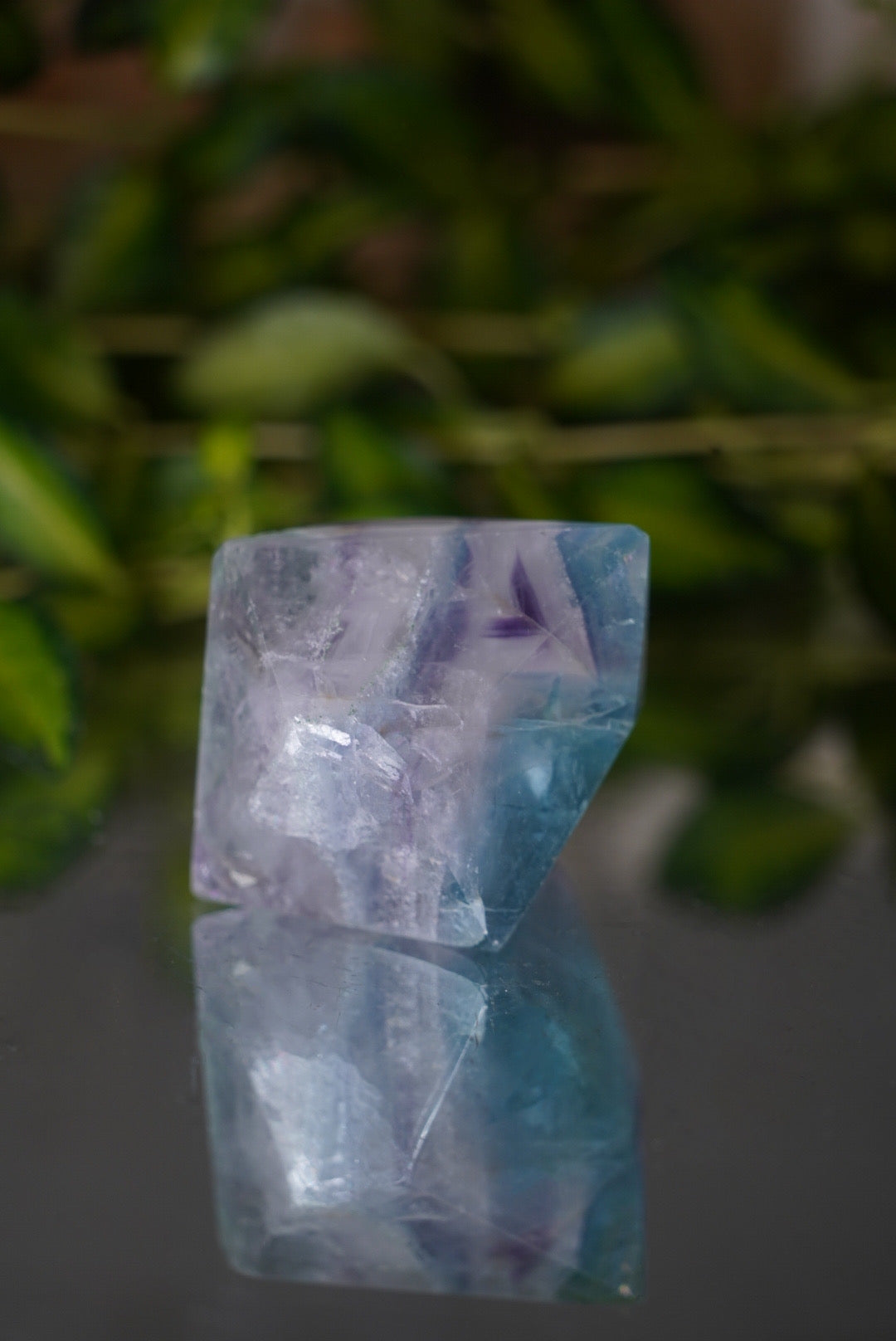 Rainbow Fluorite Polyhedron