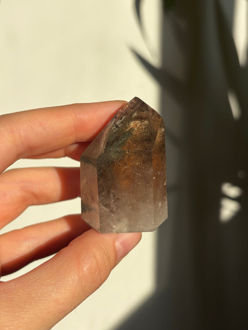 Lodolite Half Polished Tower