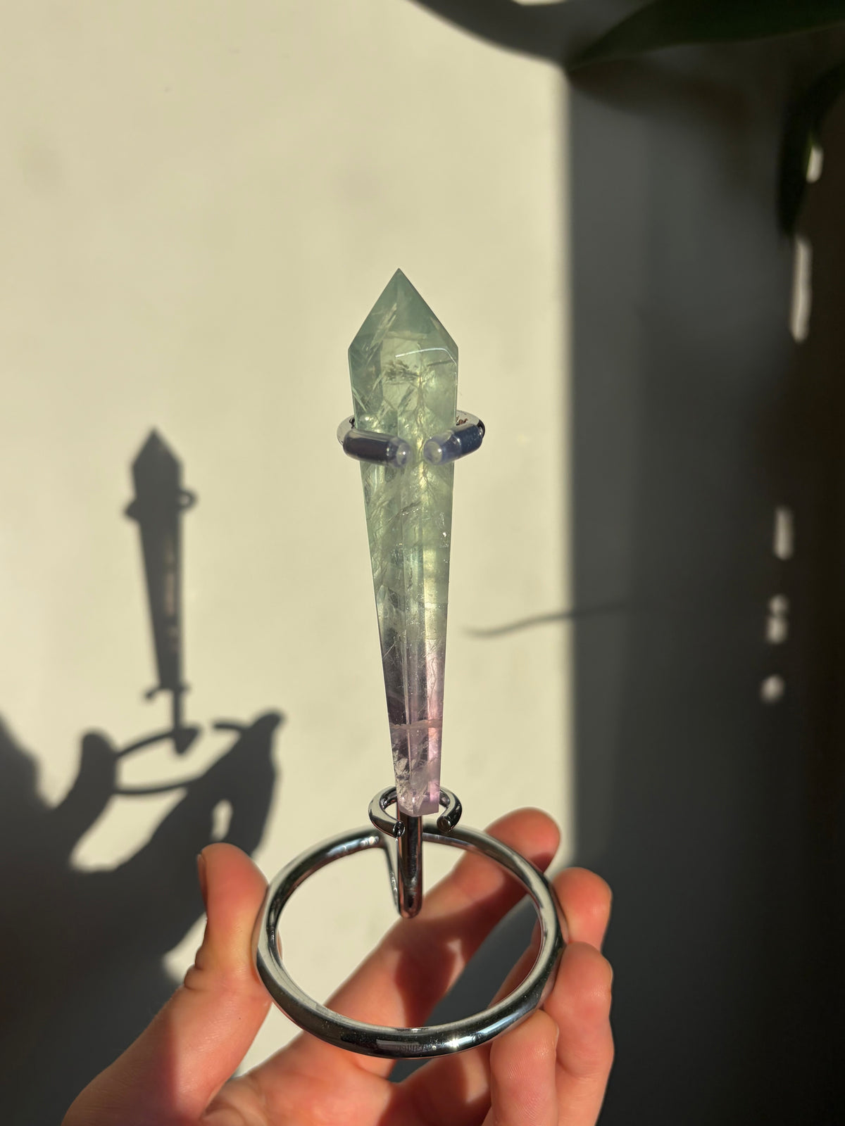Fluorite Tower on stand