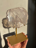 Rose Quartz Slab on Stand