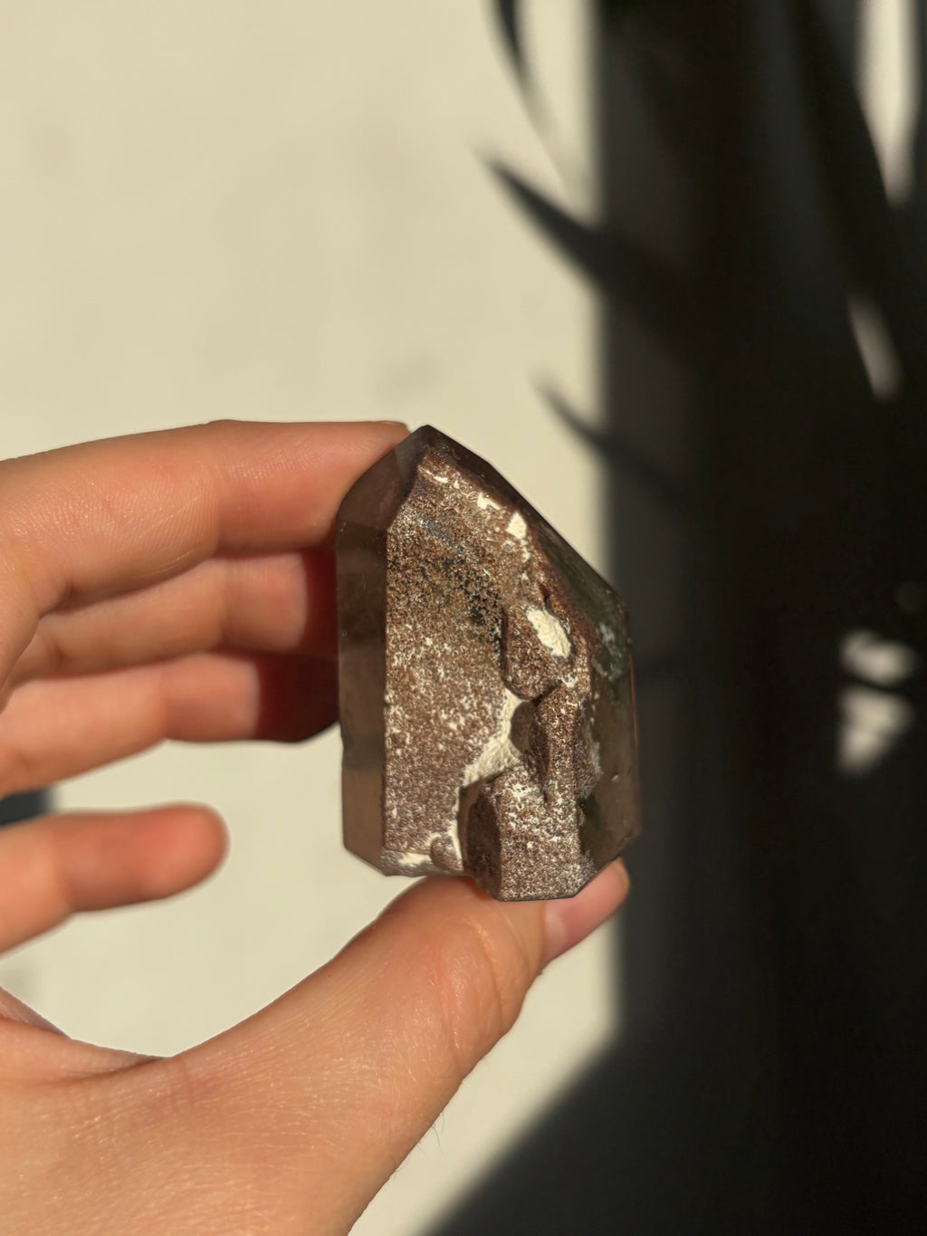 Lodolite Half Polished Tower