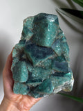 1.15kg Cubic Fluorite Specimen (comes with display stand)