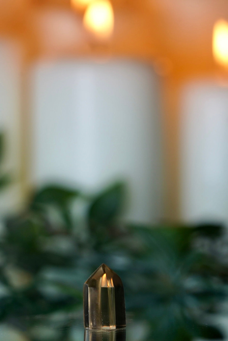 Natural Citrine Point