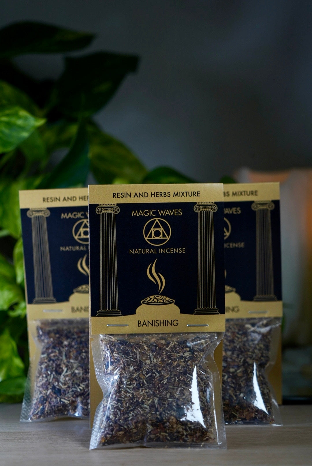 Hand Crafted by Us - 
Banishing Incense Blend