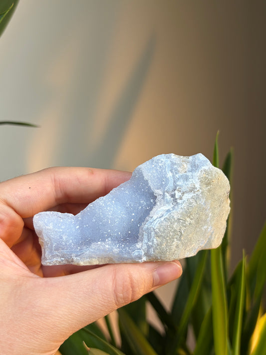 Chalcedony Druzy Geode