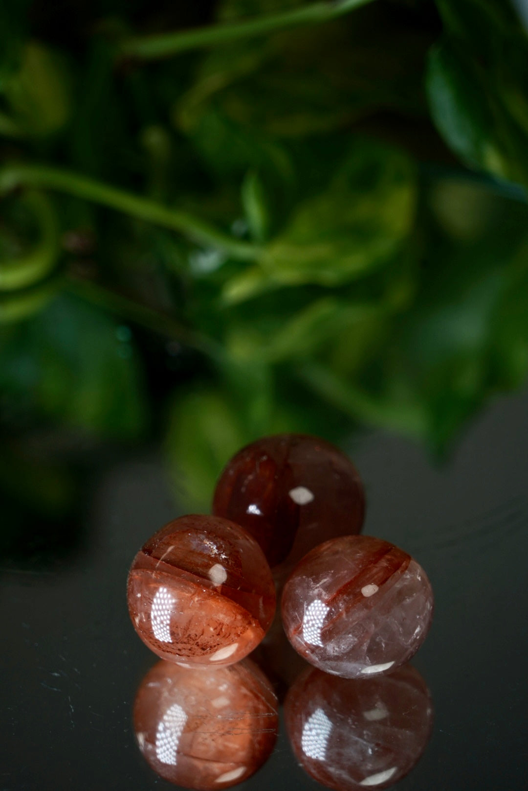 Hematite Tumbled Sphere 28mm