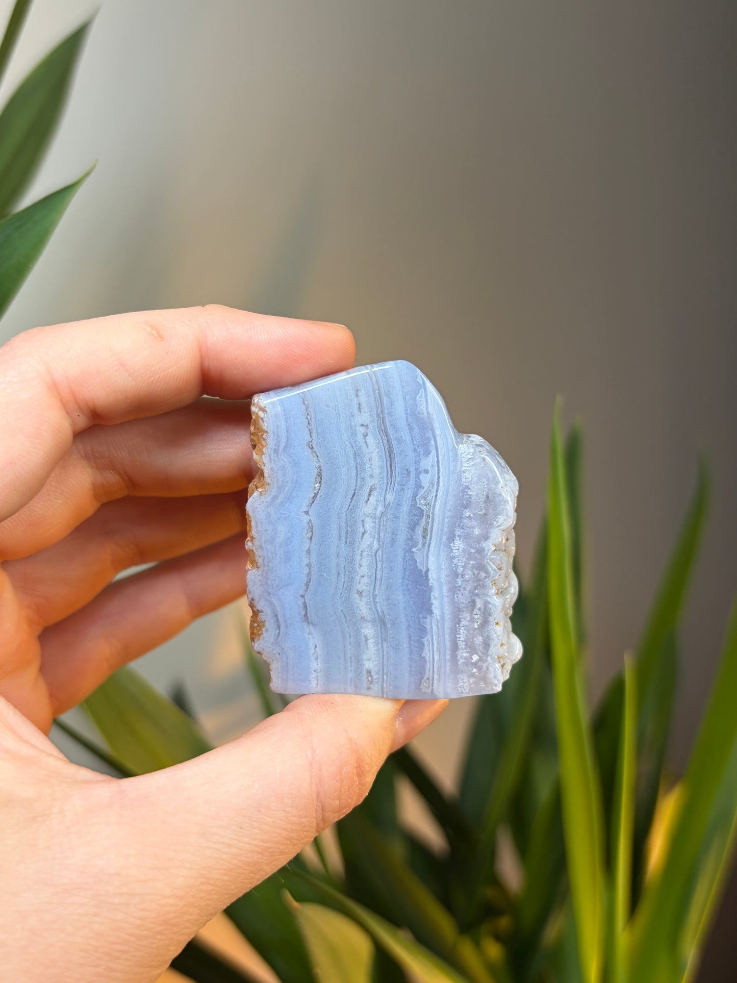 Blue Lace Agate Slab