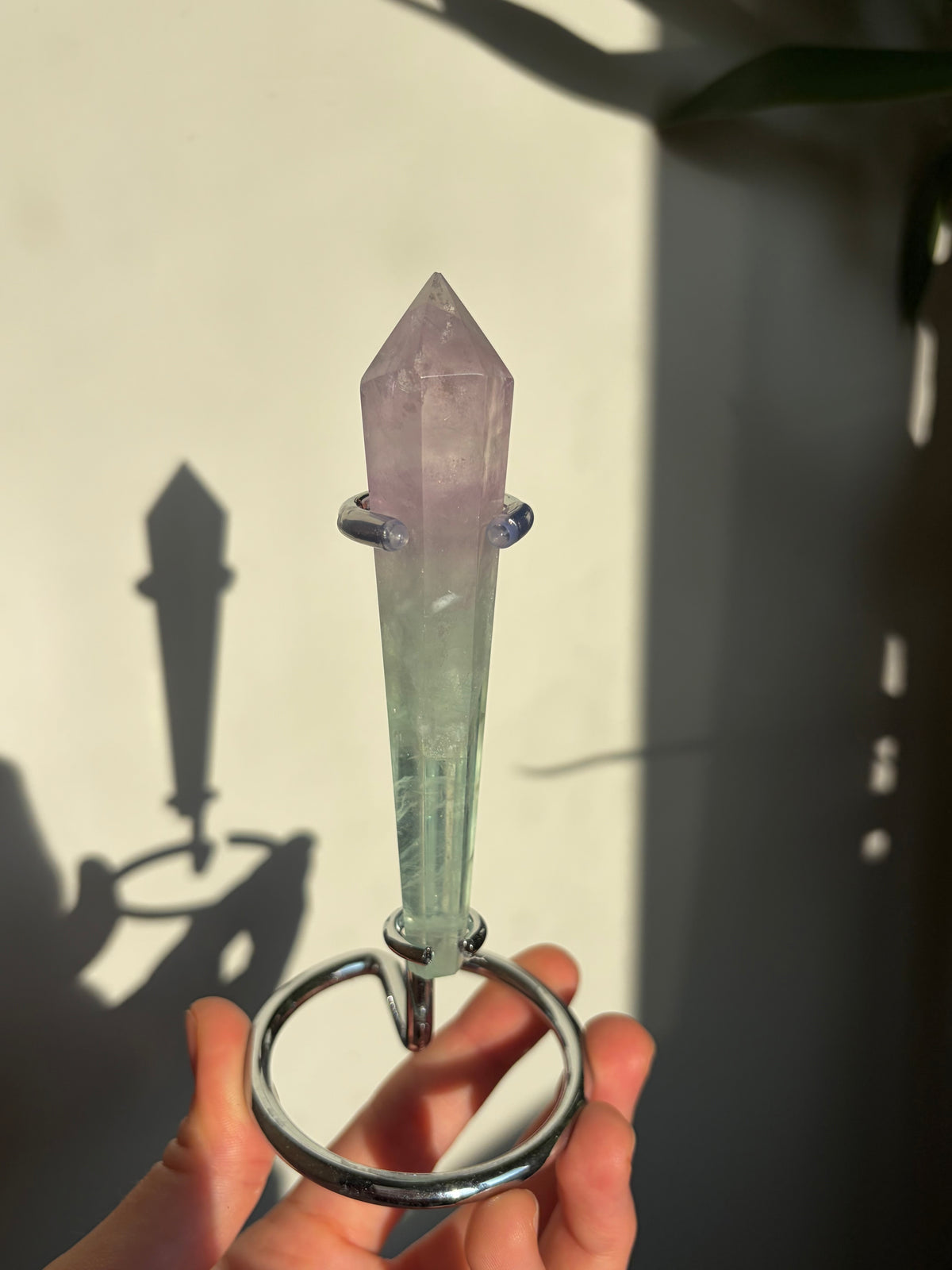 Fluorite Tower on stand