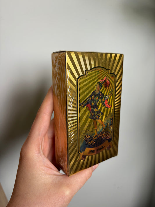 Golden Tarot Cards