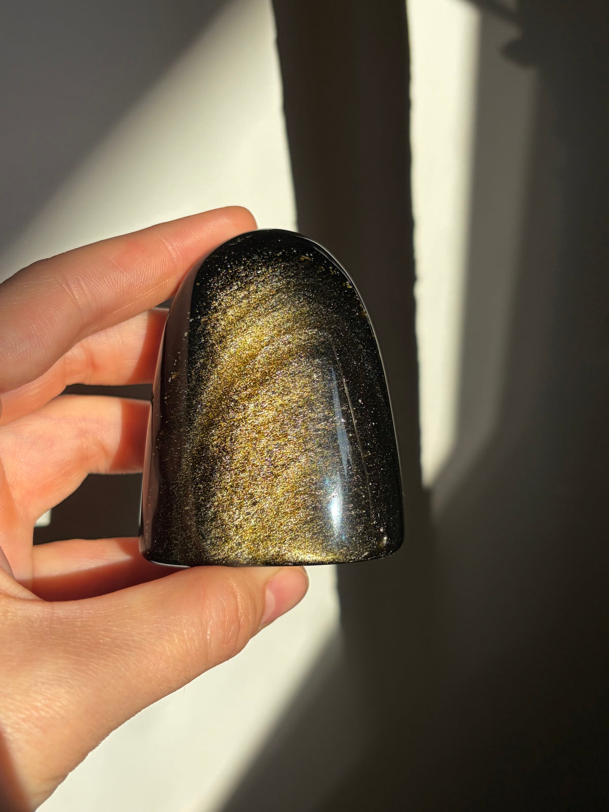 Golden Sheen Obsidian
