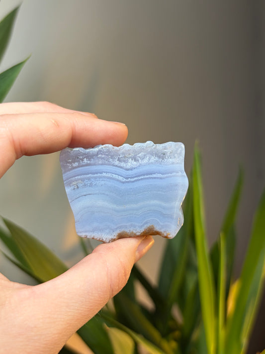 Blue Lace Agate Slab