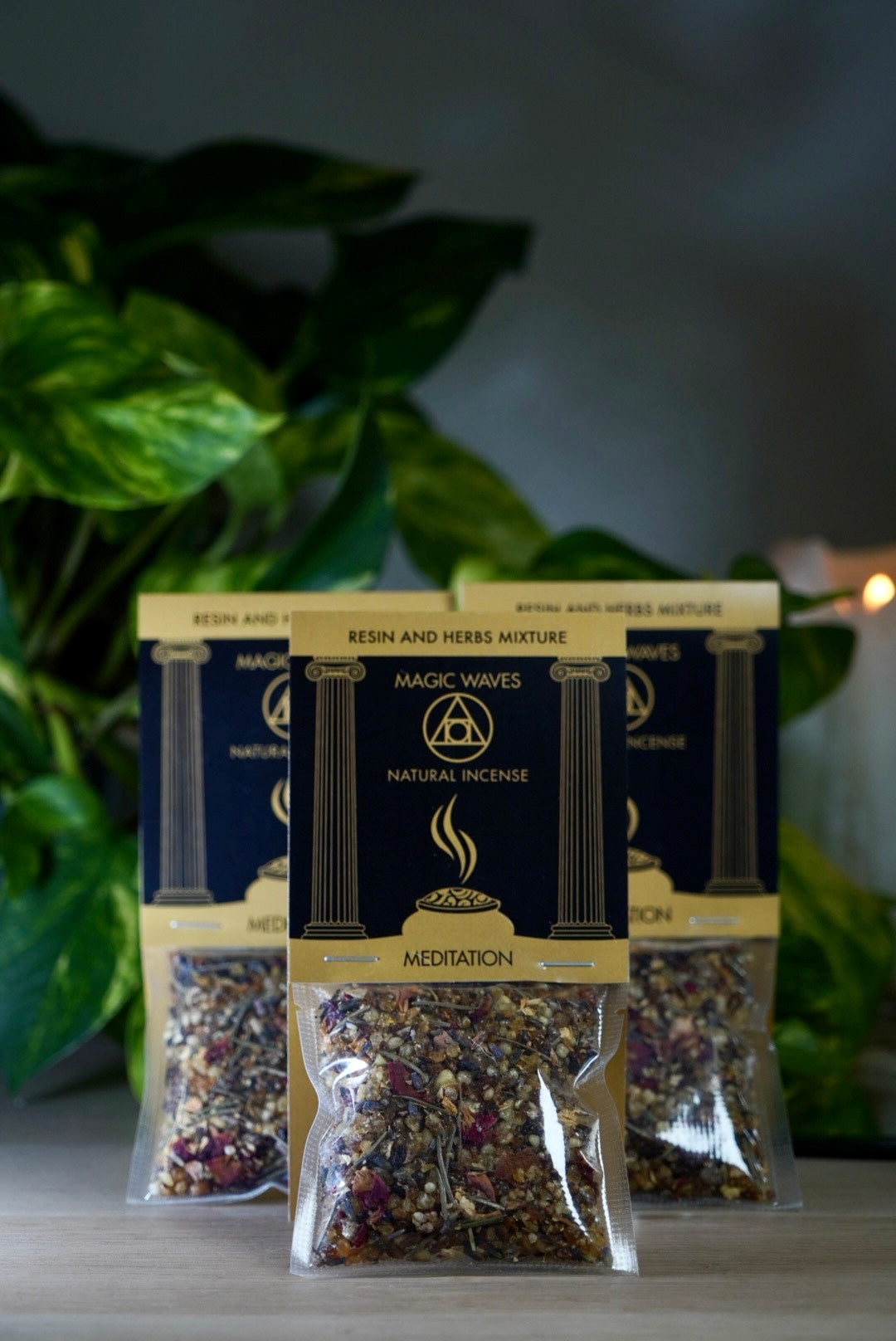 Hand Crafted by Us - 
Meditation Incense Blend
